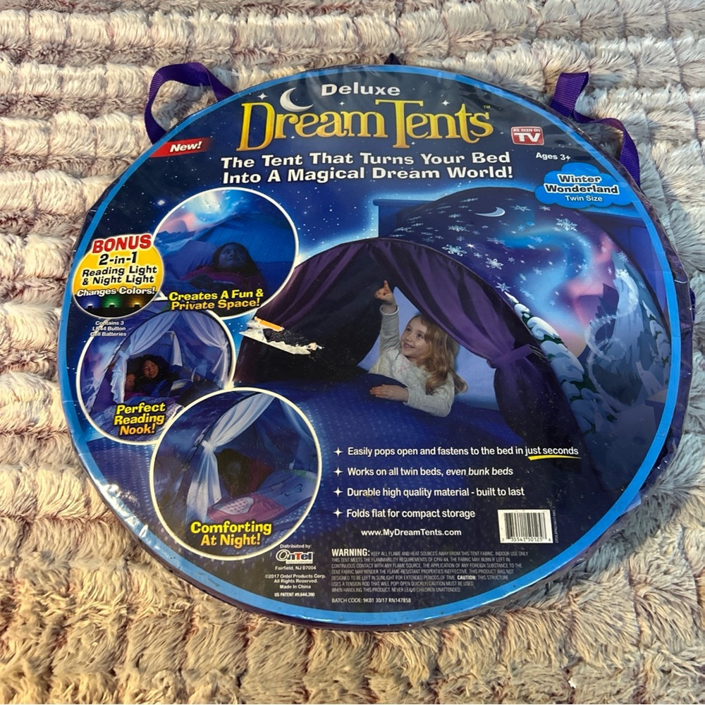 Deluxe Dream Tents as seen on TVwith night light
